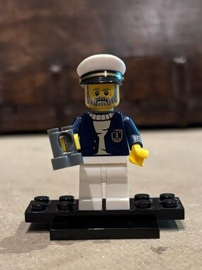 LEGO Sea Captain collectible minifigure from Series 10, released in 2013